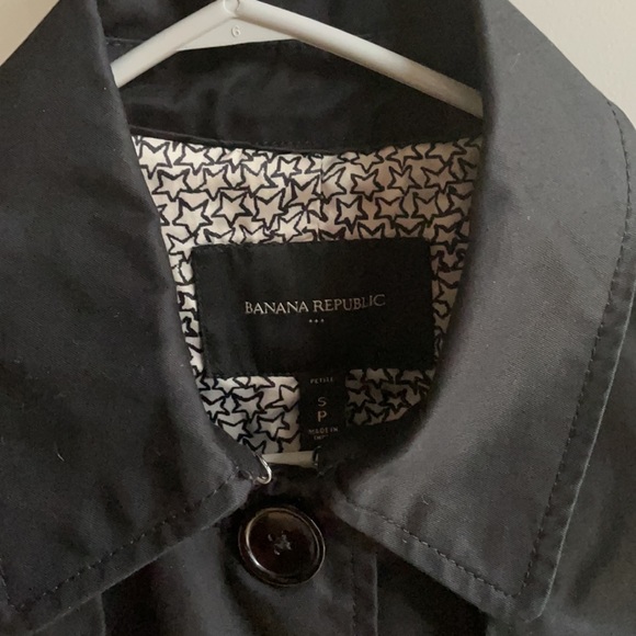 BR black trench coat - Picture 4 of 4